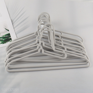 New Arrival 10 Pieces Clothes Hangers Non-Slip Plastic Clothes Hangers