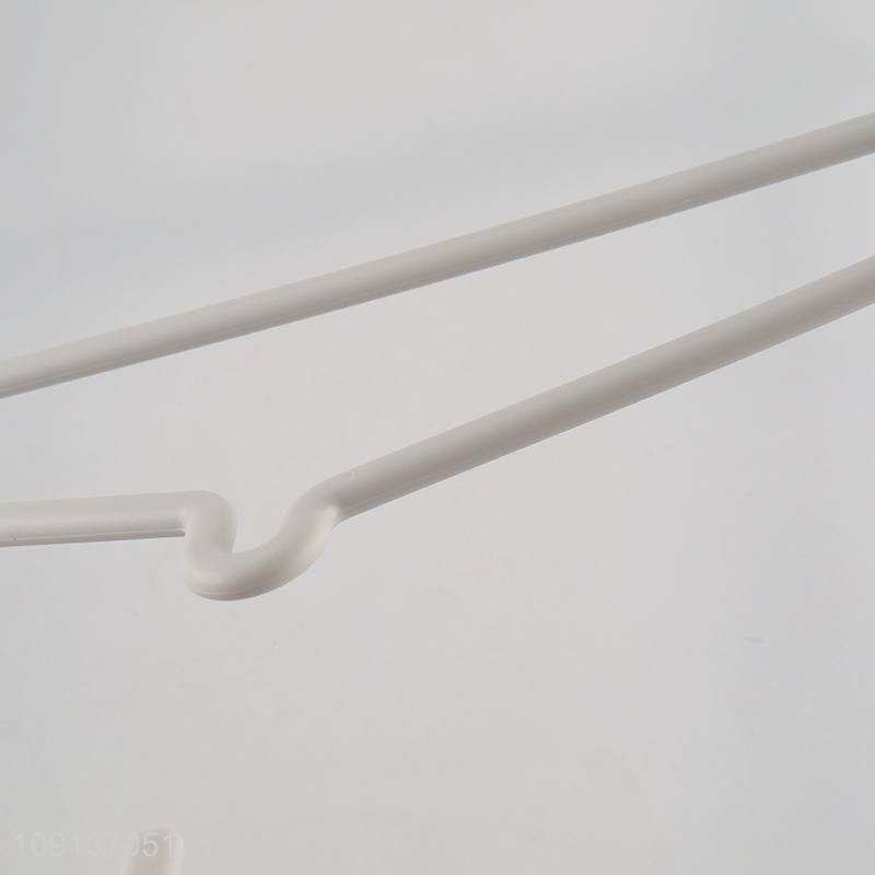 New Arrival 10 Pieces Clothes Hangers Non-Slip Plastic Clothes Hangers
