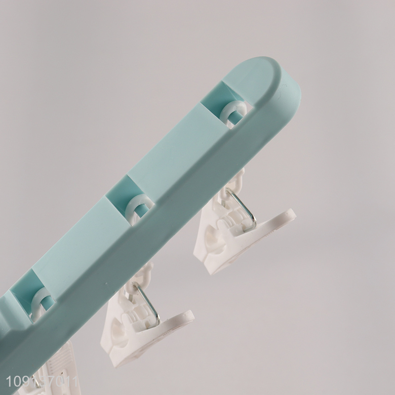 Factory Supply Folding Socks Drying Rack Socks Hangers with 6 Clips