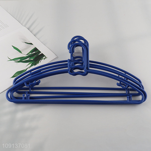 Factory Price 6 Pieces Clothes Hangers Custom Plastic Clothes Hangers