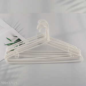 High Quality 8 Pieces Heavy Duty Anti-Slip Clothes Hangers for T-Shirts