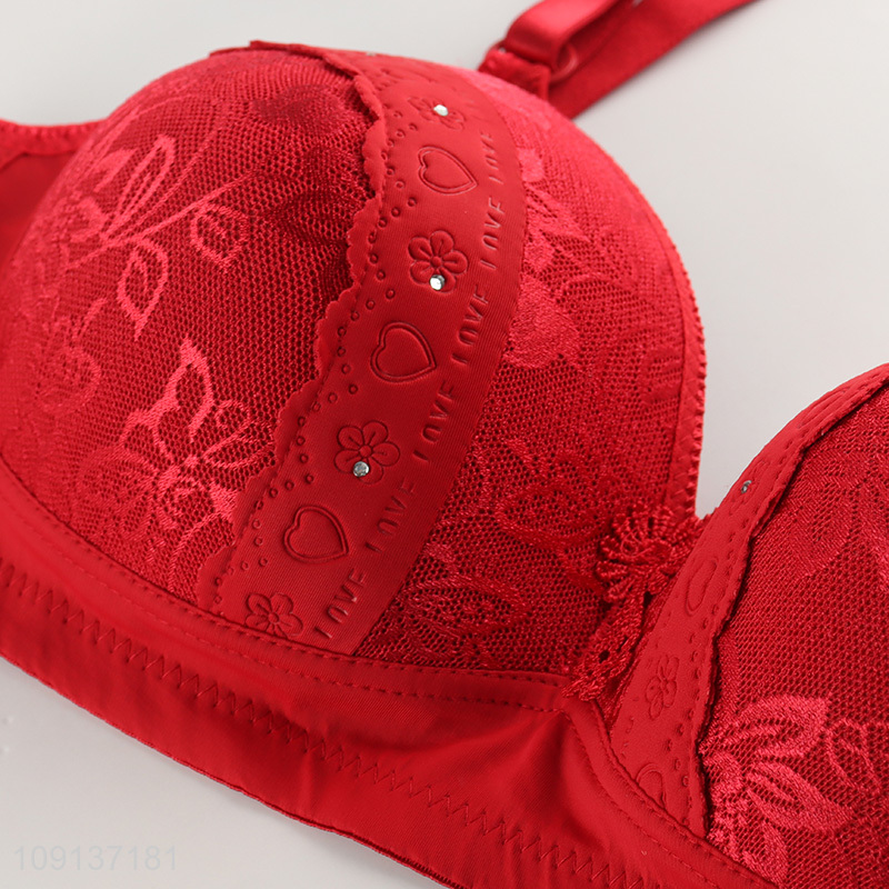 Factory Price Womens Breathable Comfortable Bras with Adjustable Straps