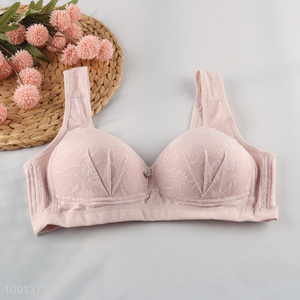 Factory Price Skin-Friendly Polyester Bras Everyday Bras for Older Women