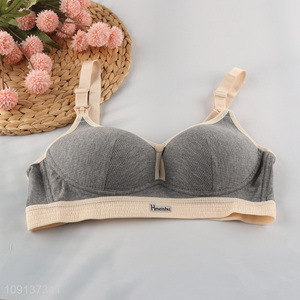 Factory Supply Women's Nursing Bras Adjustable Straps Breastfeeding Bras