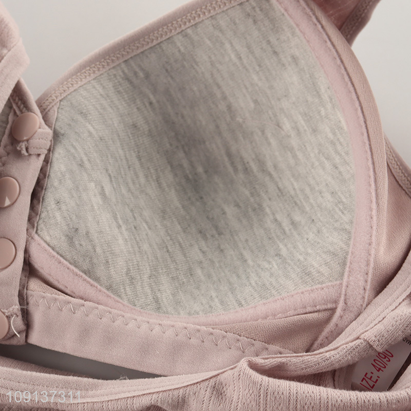 New Product Womens Bras Comfortable Front Closure Bras for Older Women