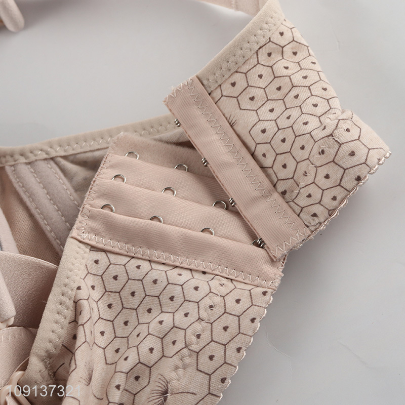 Good Quality Womens Breathable No Underwire Front Closure Wireless Bras