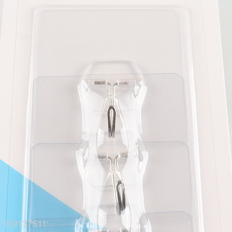 Top product clear heavy duty sticky hook wall hook for bathroom kitchen