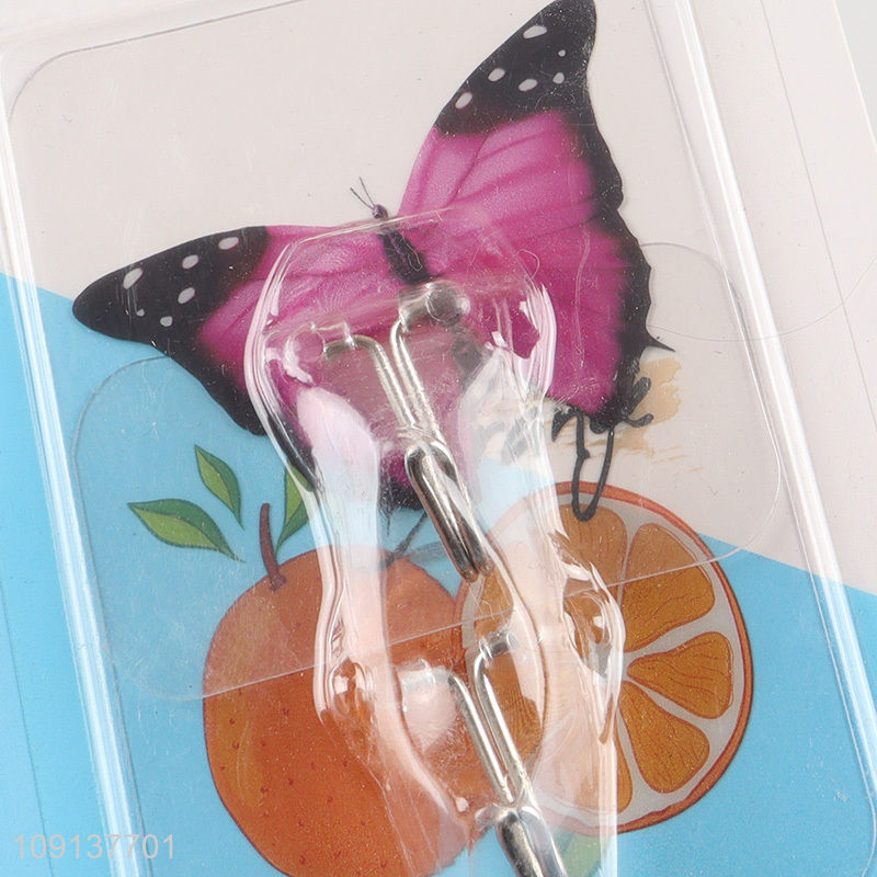 Yiwu market 2pcs heavy duty household sticky hook wall hook