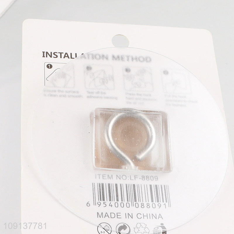 Factory supply christmas series stainless steel sticky hook wall hook