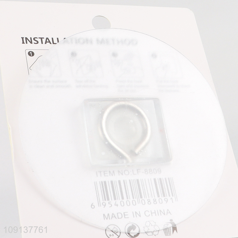 Top quality cartoon snowman shape sticky hook wall hook for household