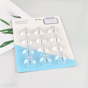 Low price household bathroom kitchen mini round suction hook