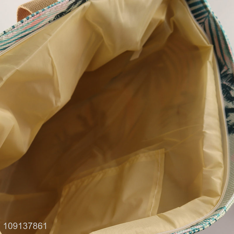 Hot Selling Large Canvas Beach Tote Bag Summer Travel Bag