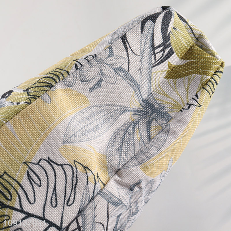 New Arrival Canvas Beach Bag Beach Tote Bag with Zipper