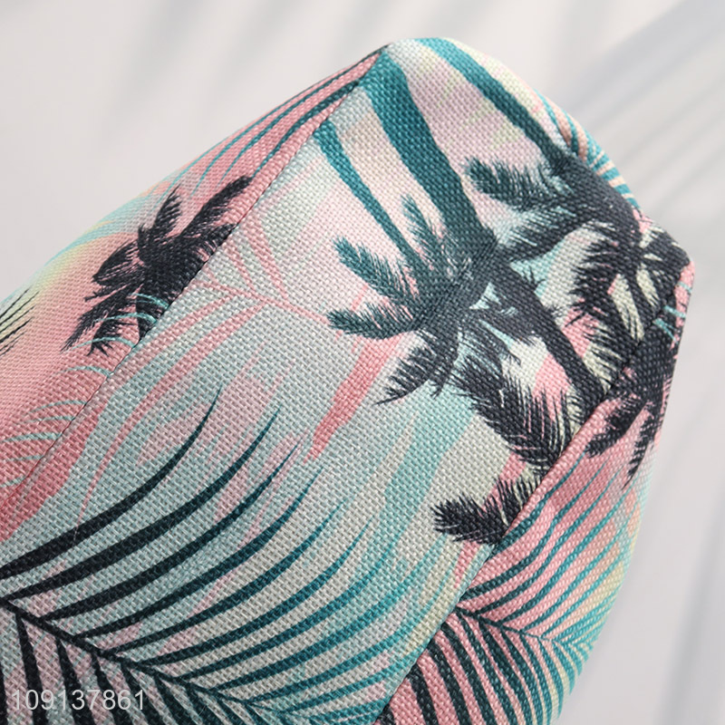 Hot Selling Large Canvas Beach Tote Bag Summer Travel Bag