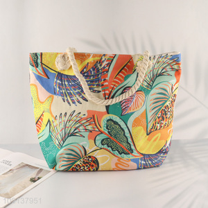 Hot Selling Canvas Beach Bag Travel Canvas Beach Totes