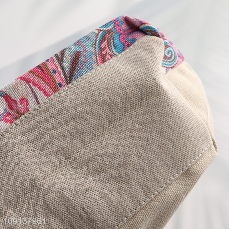 New Product Custom Canvas Beach Tote Bag Summer Travel Bag