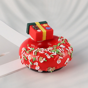 Good Quality Magnetic Fake Donut Artificial Food Fridge Magnet for Decor