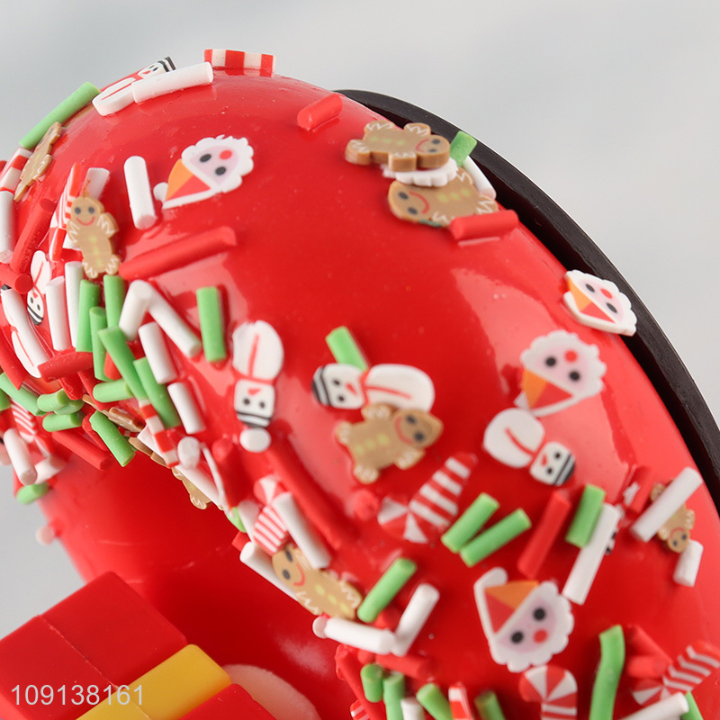 Good Quality Magnetic Fake Donut Artificial Food  Fridge Magnet for Decor