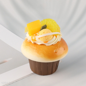 New Product Magnetic Fake Cupcake Artificial Fake Dessert Fridge Magnet