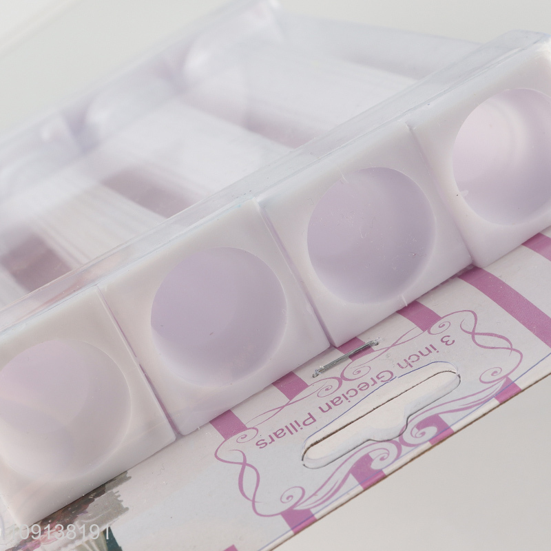 New Arrival 4PCS Roman Column Pillar Cake Stands Cake Supports Rods