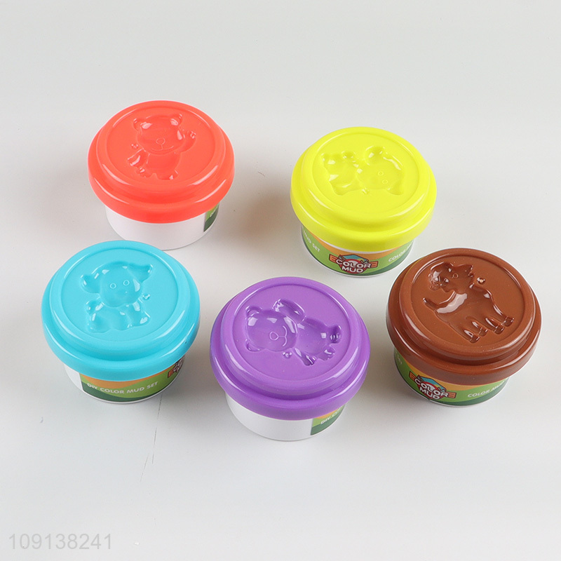 Factory price diy delicious ice cream color mud set