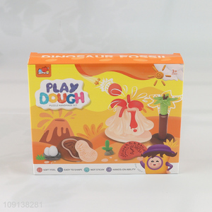 China supplier non-toxic children diy color mud set