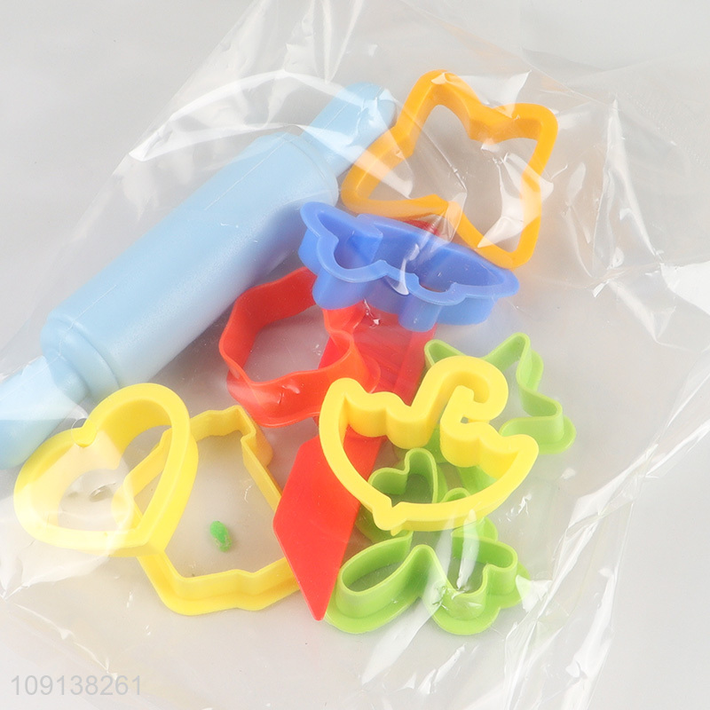 Factory supply animal series diy color mud set for children