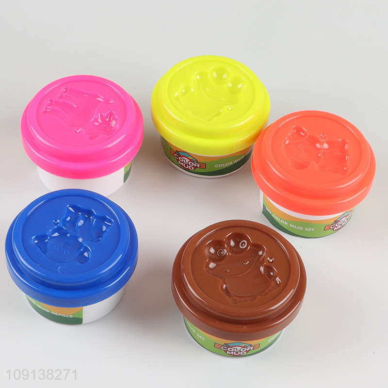 Most popular city transport series diy color mud set