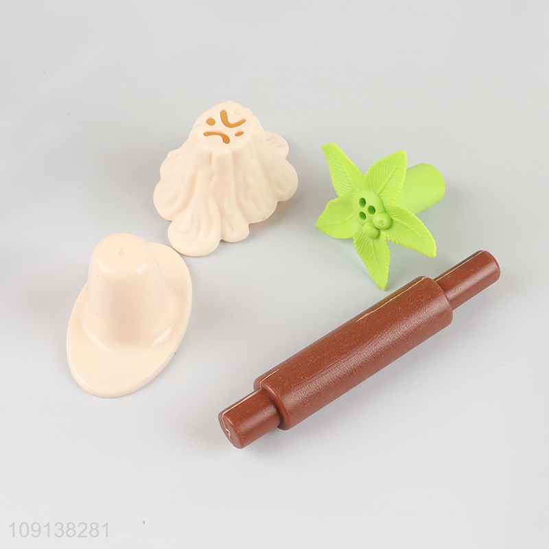 China supplier non-toxic children diy color mud set