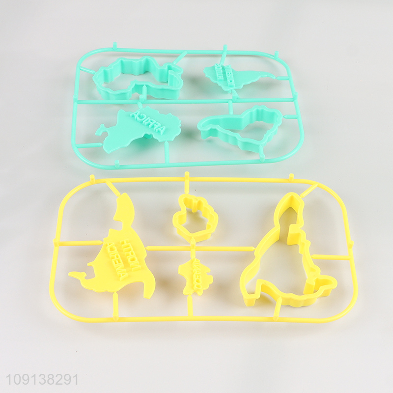 Top quality creative soft feel kids diy color mud set