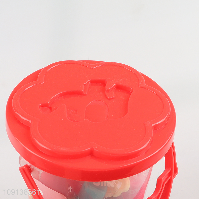 Most popular multicolor kids diy color mud set play dough set