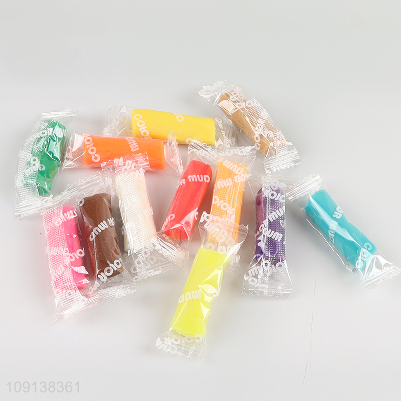 Most popular multicolor kids diy color mud set play dough set