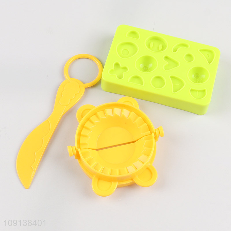 Hot selling delicious food series diy color mud set play dough set