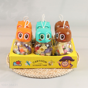 China factory cartoon non-toxic children color mud set play dough set