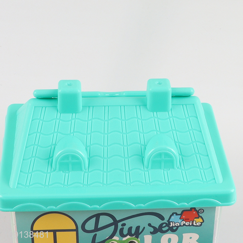 Factory wholesale cartoon children diy play dough set color mud toys