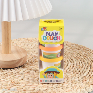 China products 3pcs children non-sticky diy play dough set toys