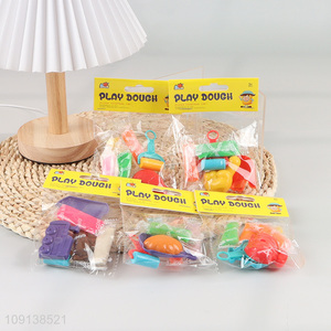 Hot products children diy colored mud toys diy play dough set toys