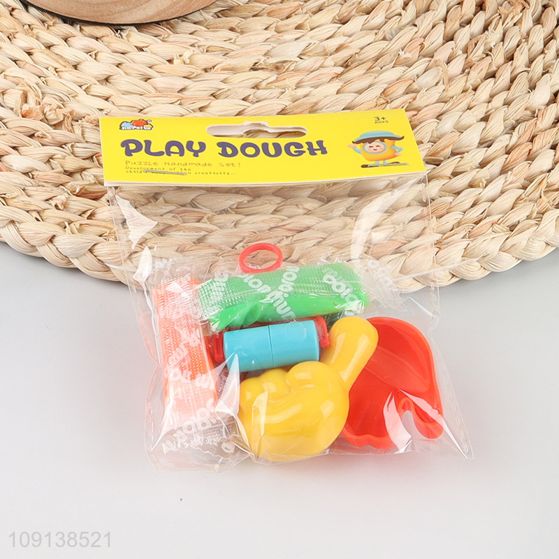 Hot products children diy colored mud toys diy play dough set toys