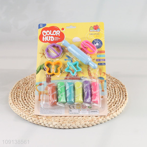 Hot sale non-toxic children play dough set color mud toys wholesale