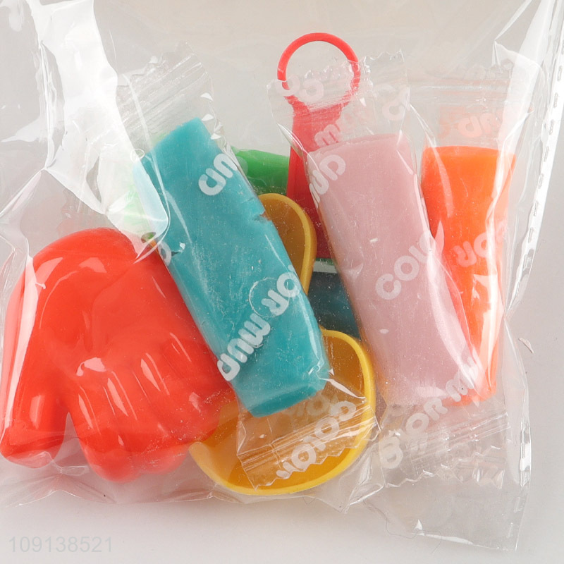 Hot products children diy colored mud toys diy play dough set toys