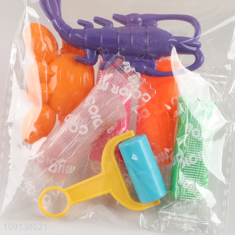 Hot products children diy colored mud toys diy play dough set toys