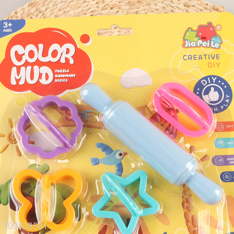 Hot sale non-toxic children play dough set color mud toys wholesale
