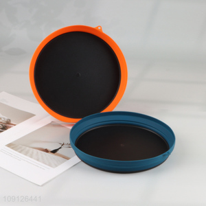 Hot Selling 1100ml Collapsible Silicone Bowl Folding Travel Bowl for Camping