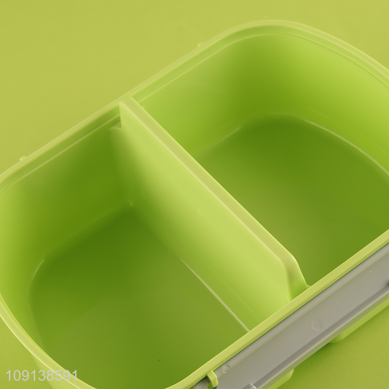 Wholesale Plastic Lunch Box Plastic Bento Lunch Box with Spoon & Fork