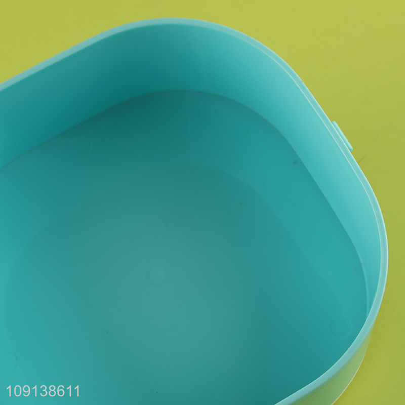 Factory Direct Sale Plastic Bento Lunch Box Lunch Container with Handle