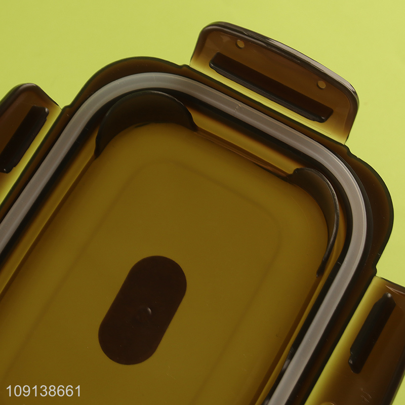 Factory Supply Plastic Bento Lunch Box Leakproof Food Storage Container