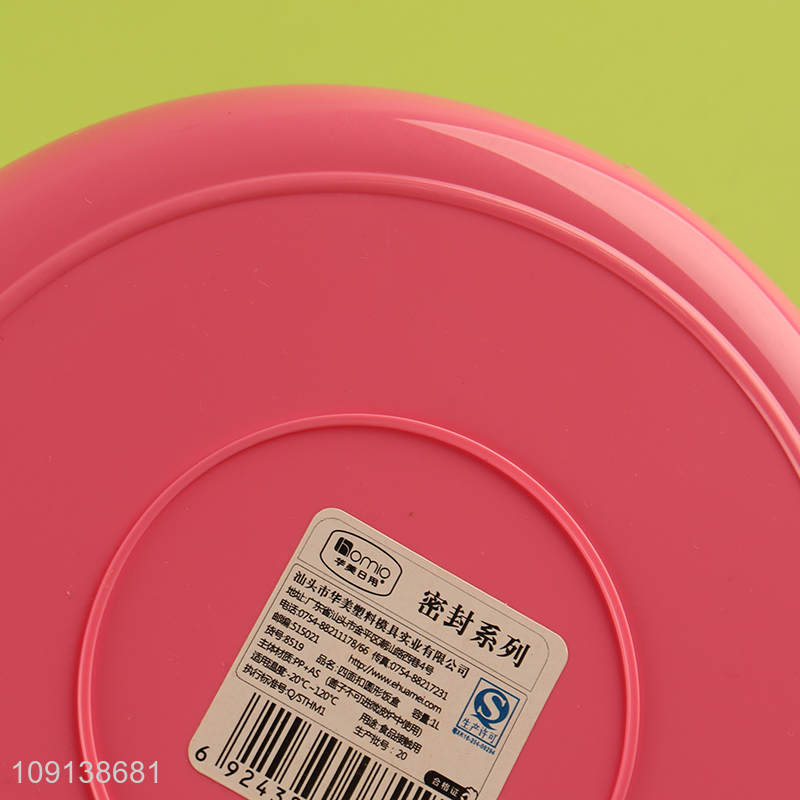 China Wholesale Food Grade BPA Free Plastic Lunch Box with Leakproof Lid