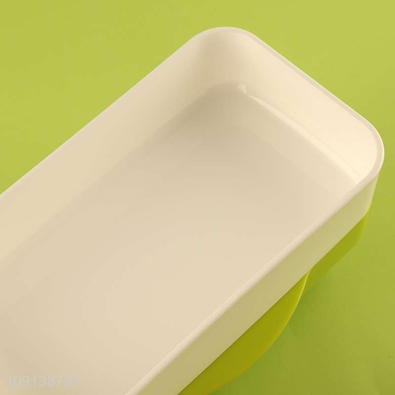 Good Quality Large Capacity Double-Layer BPA Free Plastic Bento Lunch Box