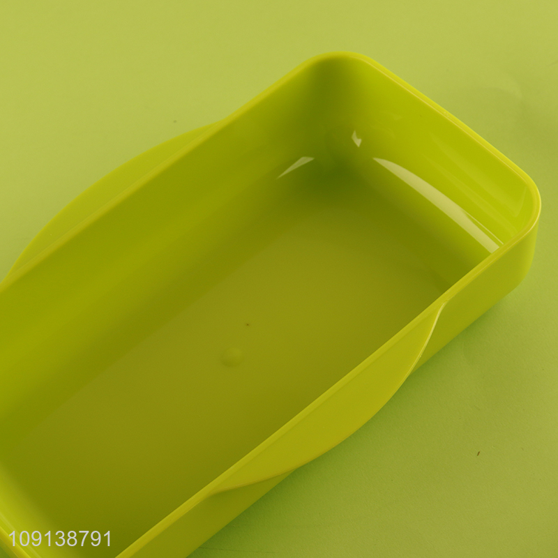 Good Quality Large Capacity Double-Layer BPA Free Plastic Bento Lunch Box