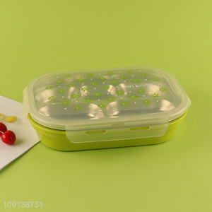 High Quality Stainless Steel Lunch Box 5-Compartment Bento Lunch Box